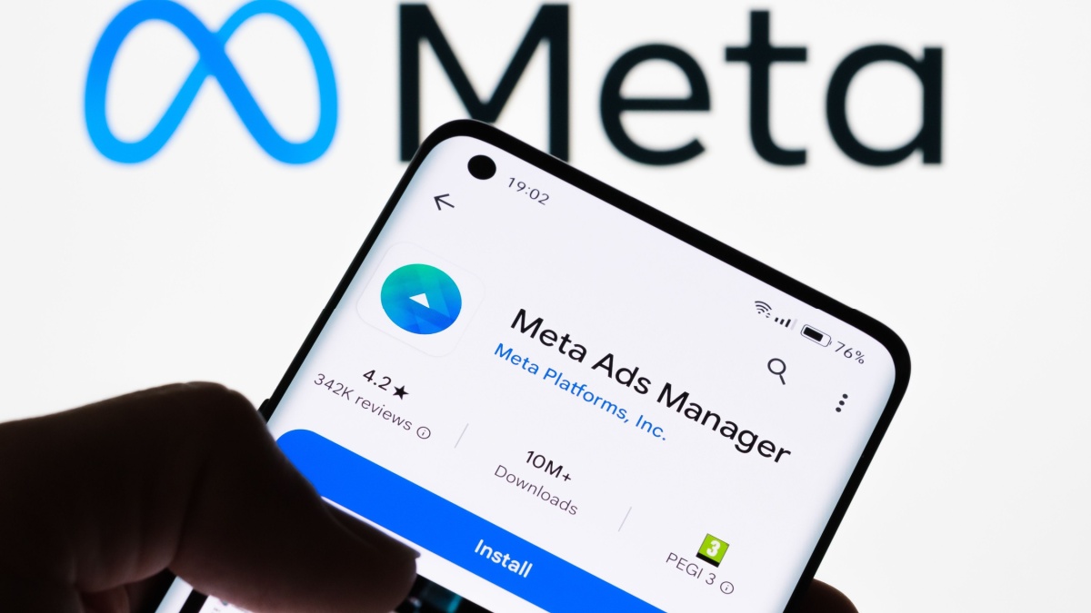 Meta ads manager on mobile and web browser