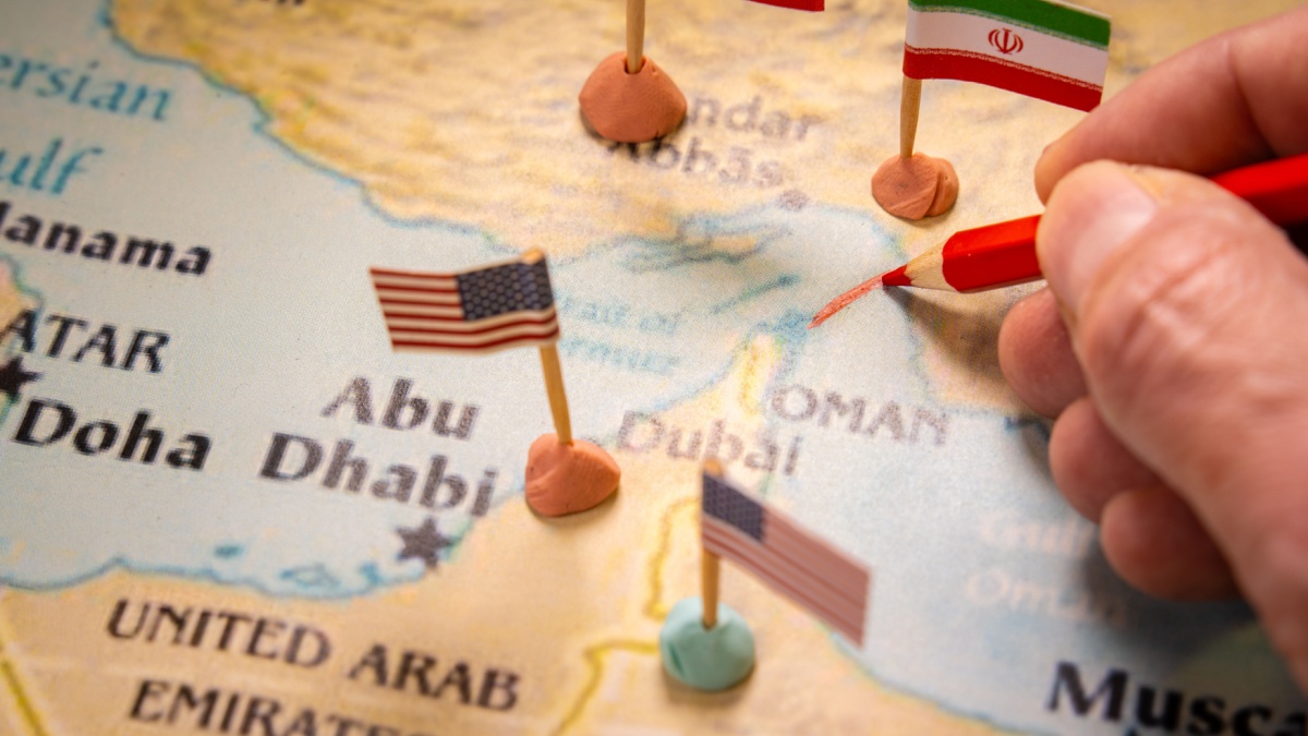GULF CRISIS MAP
