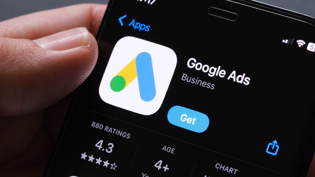 Google Ads homepage