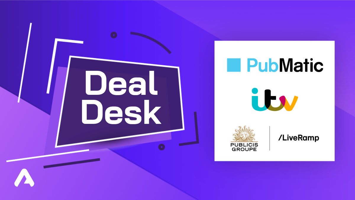deal seak: publicis groupw, liveramp, itv, pubmatic logos