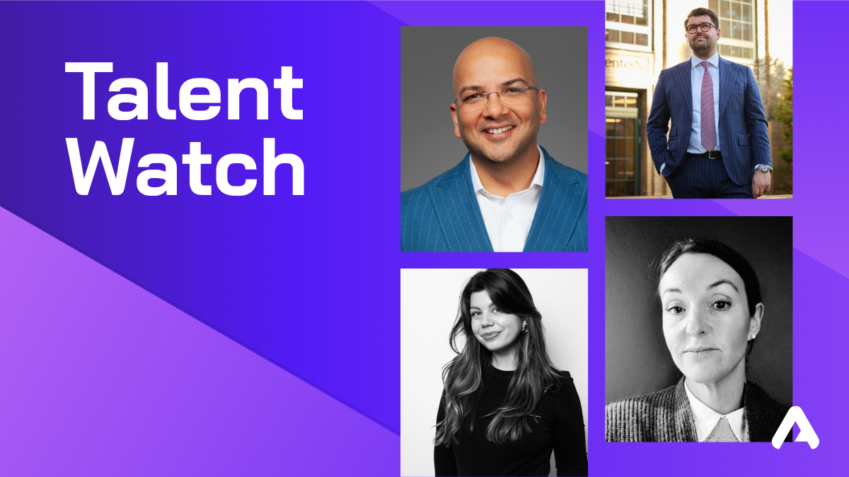 Talent watch (left to right): Sudhir Jain, Mads Haugegaard Albrechtsen, Nicole Palmieri and Faye Daffarn