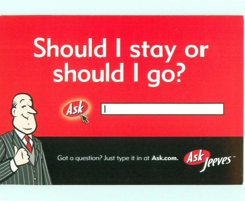 Ask Jeeves homepage