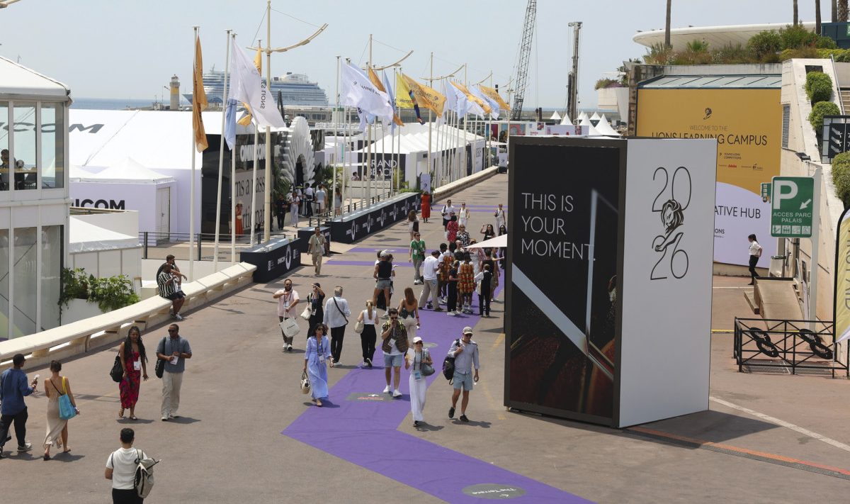 Cannes Lions setup