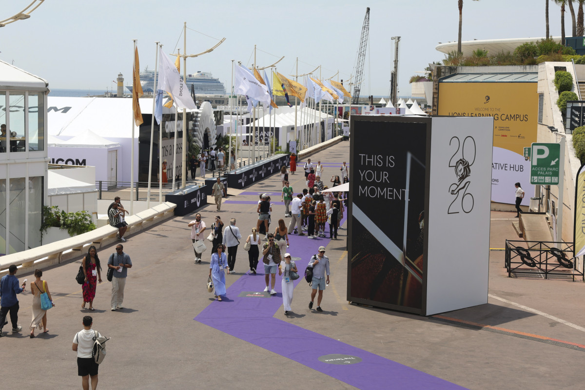 Cannes Lions setup
