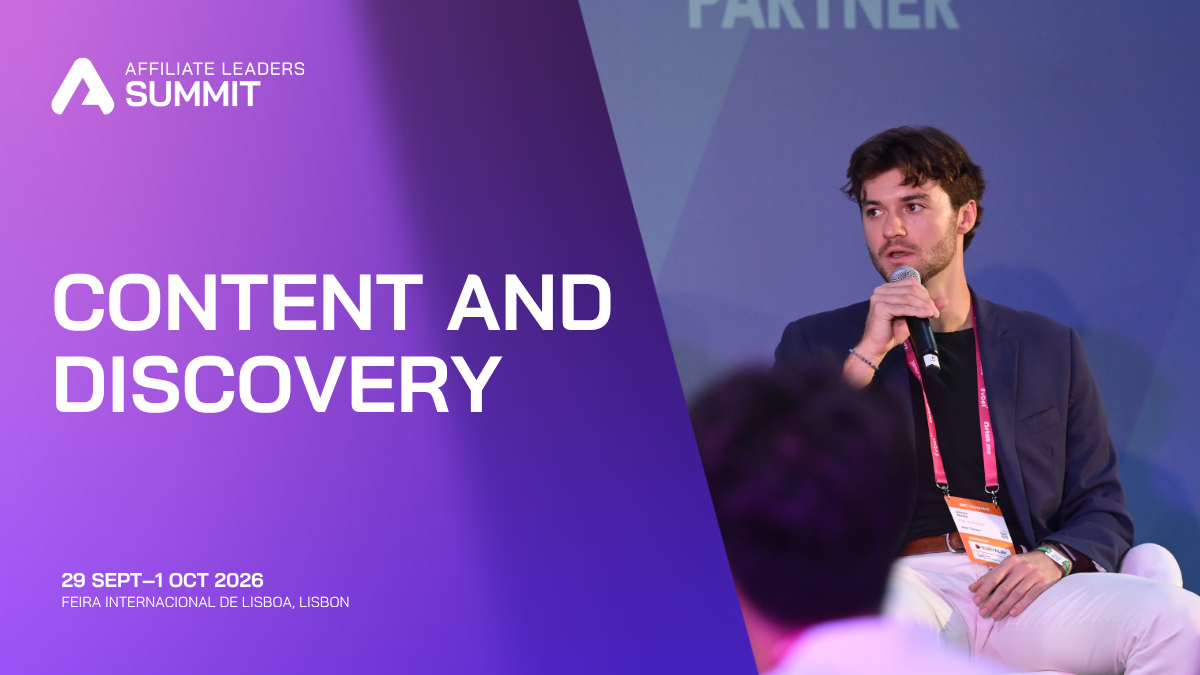 Affiliate Leaders Summit content and discovery