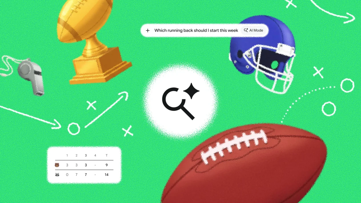 Google NFL stats page