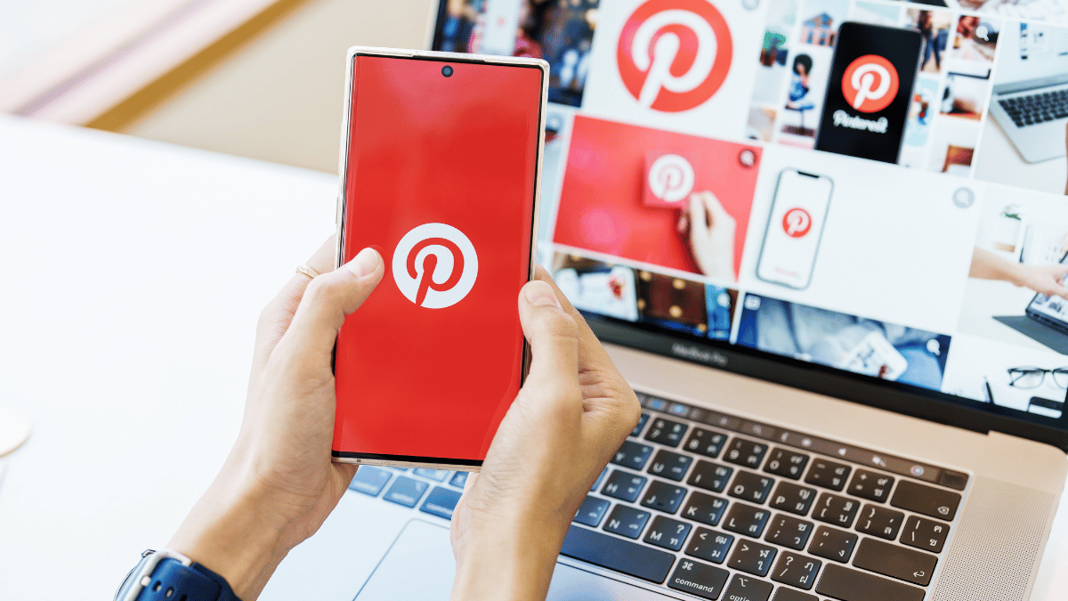 Pinterest home screen