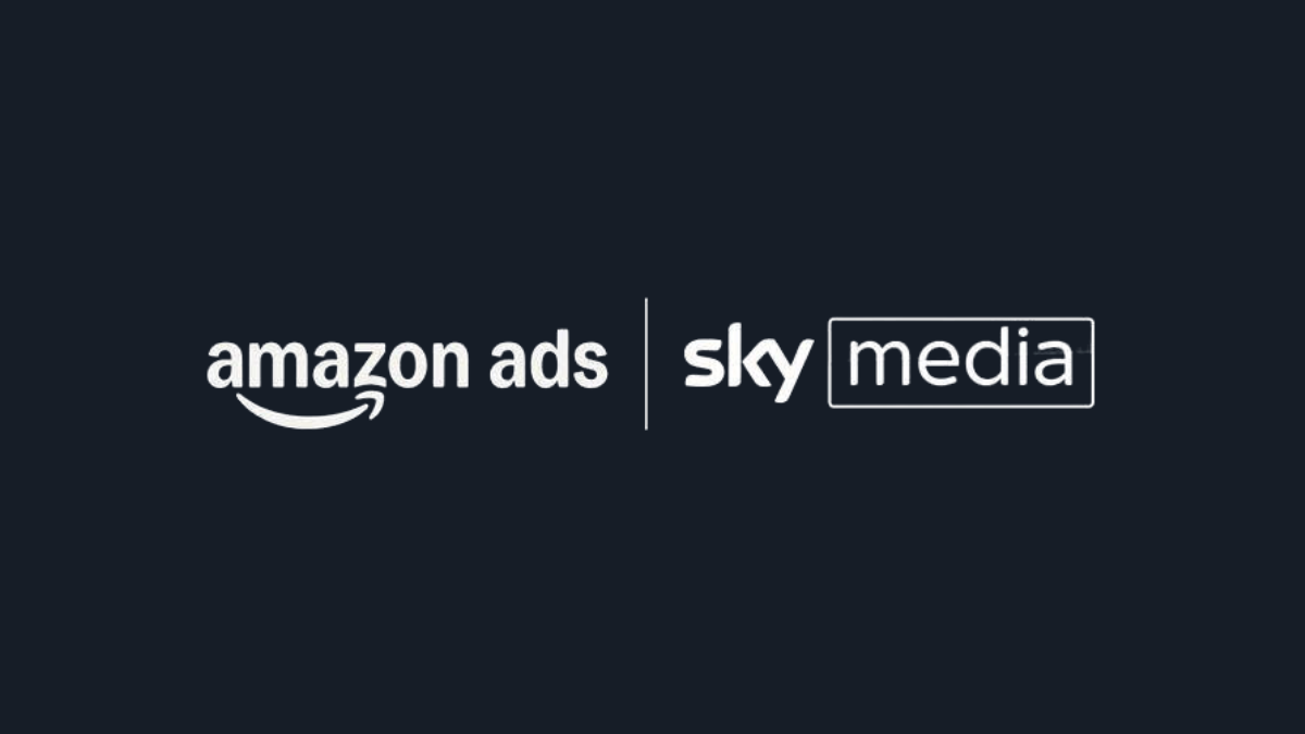 Amazon ads x Sky media logos